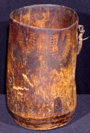 Turkana wood milk bucket