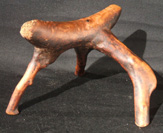 Pokot natural wood branch neck rest