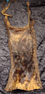 Turkana girl's goat skin dress front