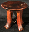 Pokot stool, neck rest